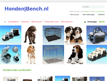 Tablet Screenshot of hondenbench.nl